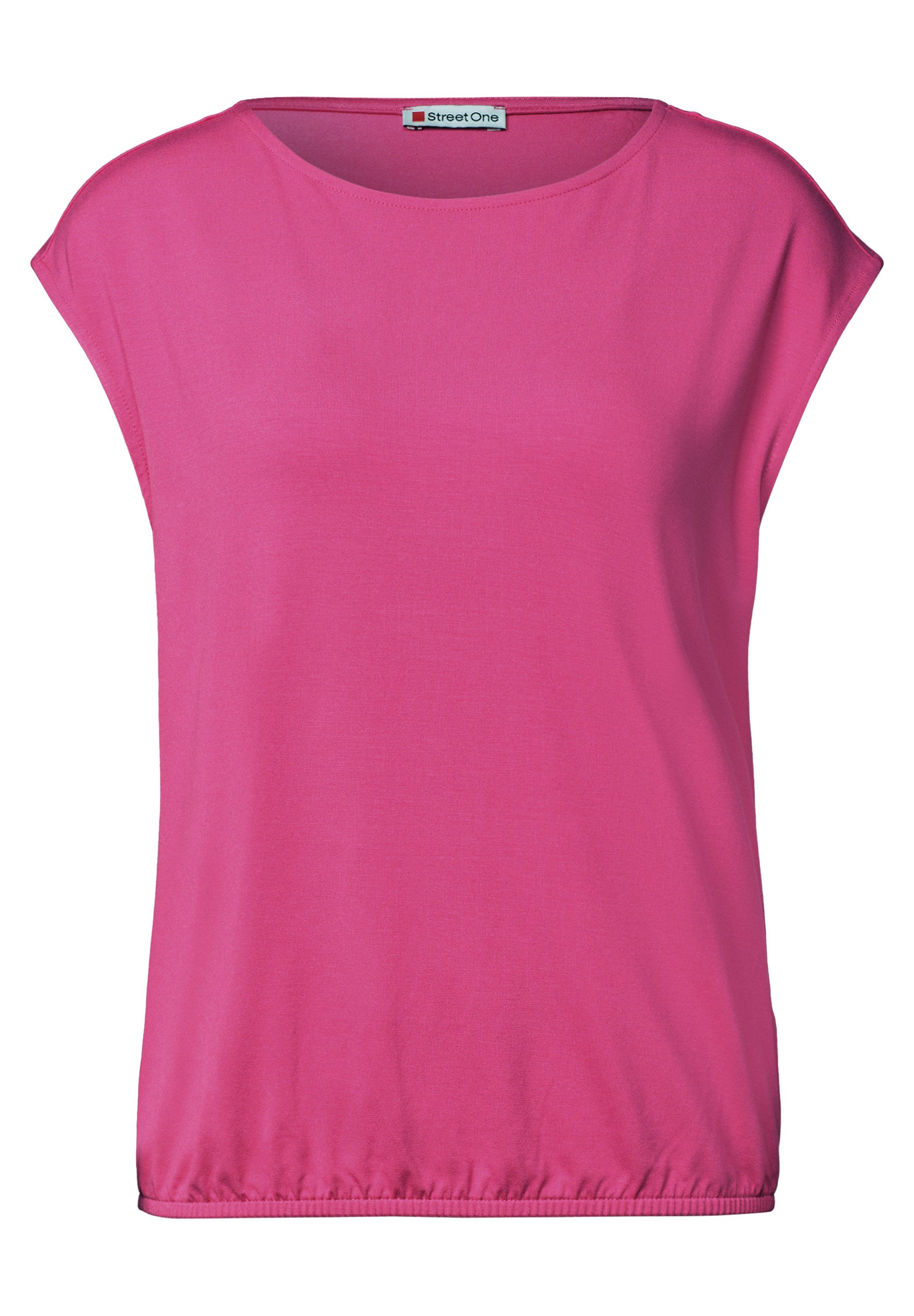 STREET ONE T-Shirt aus strecthigem Viskosematerial – Bild 4 von 5