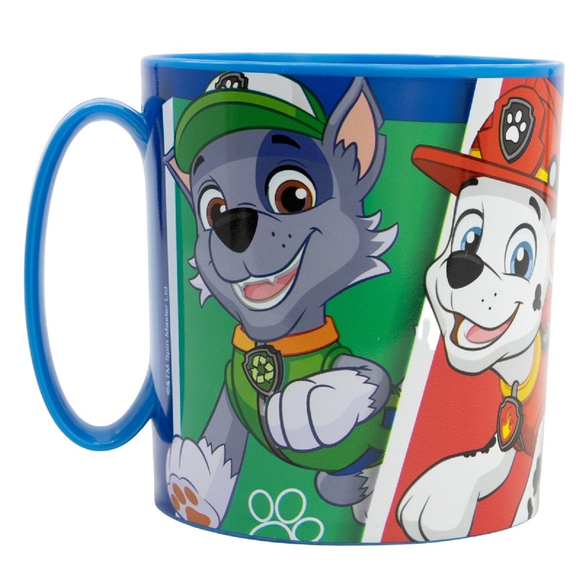 PAW PATROL Becher - Mikrowellengeeigneter Kunststoffbecher 390 ml – für Kinder, 1-tlg., ideal für Kinder, perfekt für unterwegs
