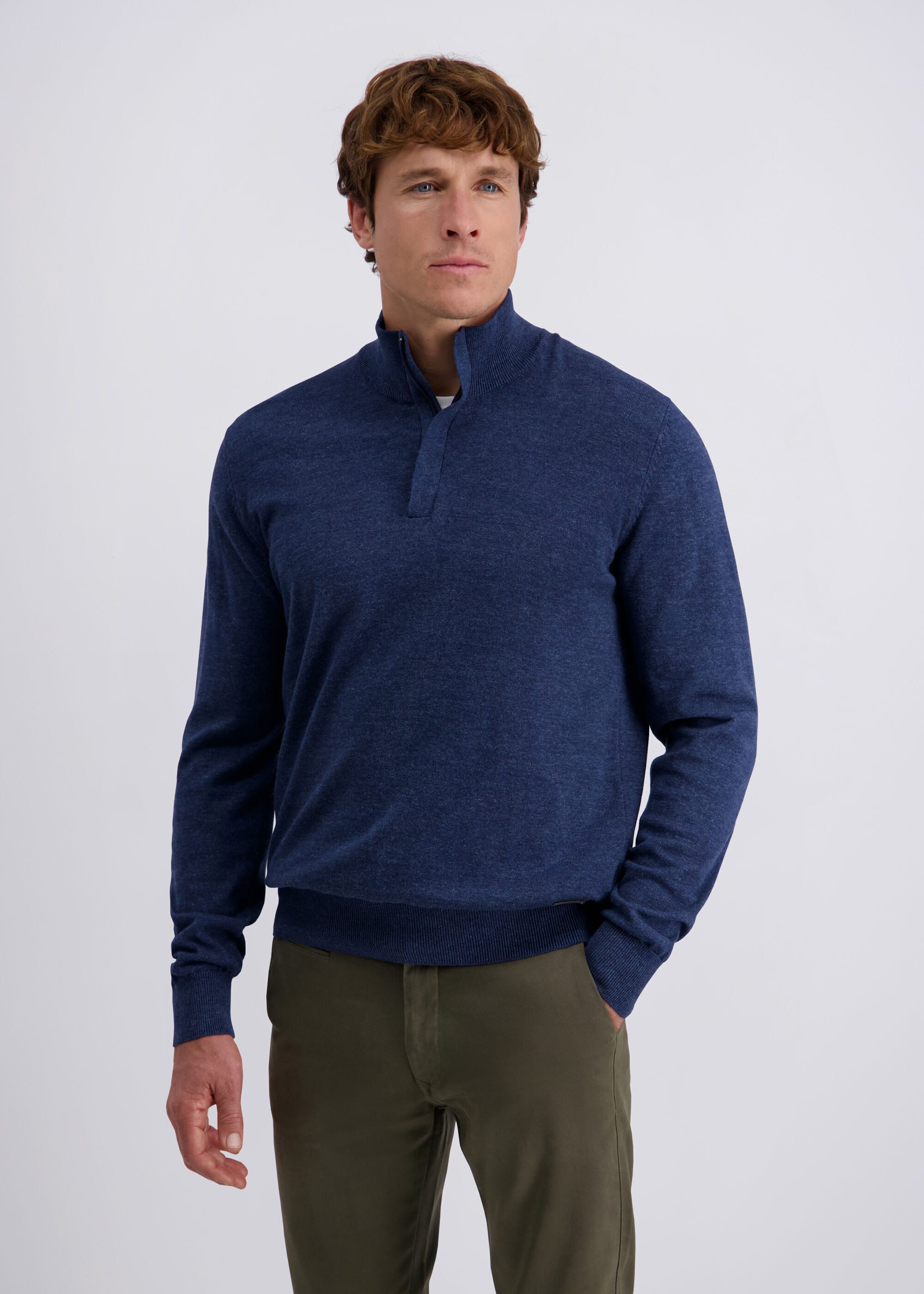 Pierre Cardin Stehkragenpullover mit hohem Kragen
