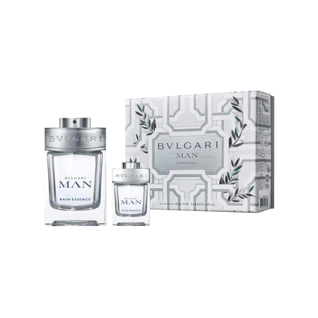 BVLGARI Eau de Parfum MAN RAIN ESSENCE JUICE CASE 2 Stück
