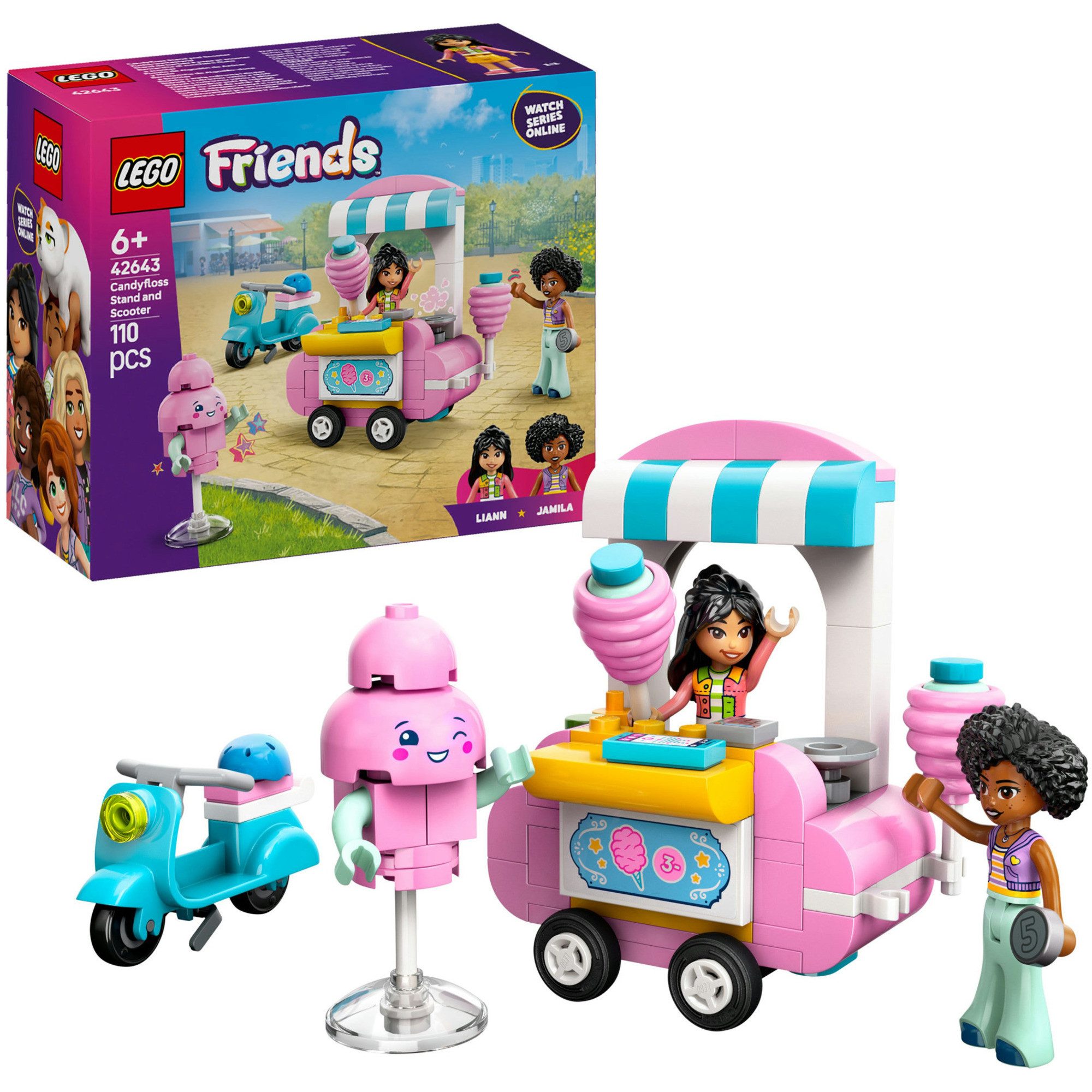 LEGO® LEGO Friends Zuckerwattestand, Spielbausteine günstig online kaufen