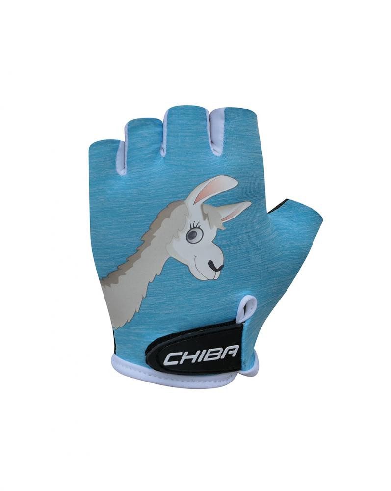 Fahrradhandschuhe CHIBA Cool Kids - Kinder Fahrradhandschuhe S türkis, Griptec Innenhand
