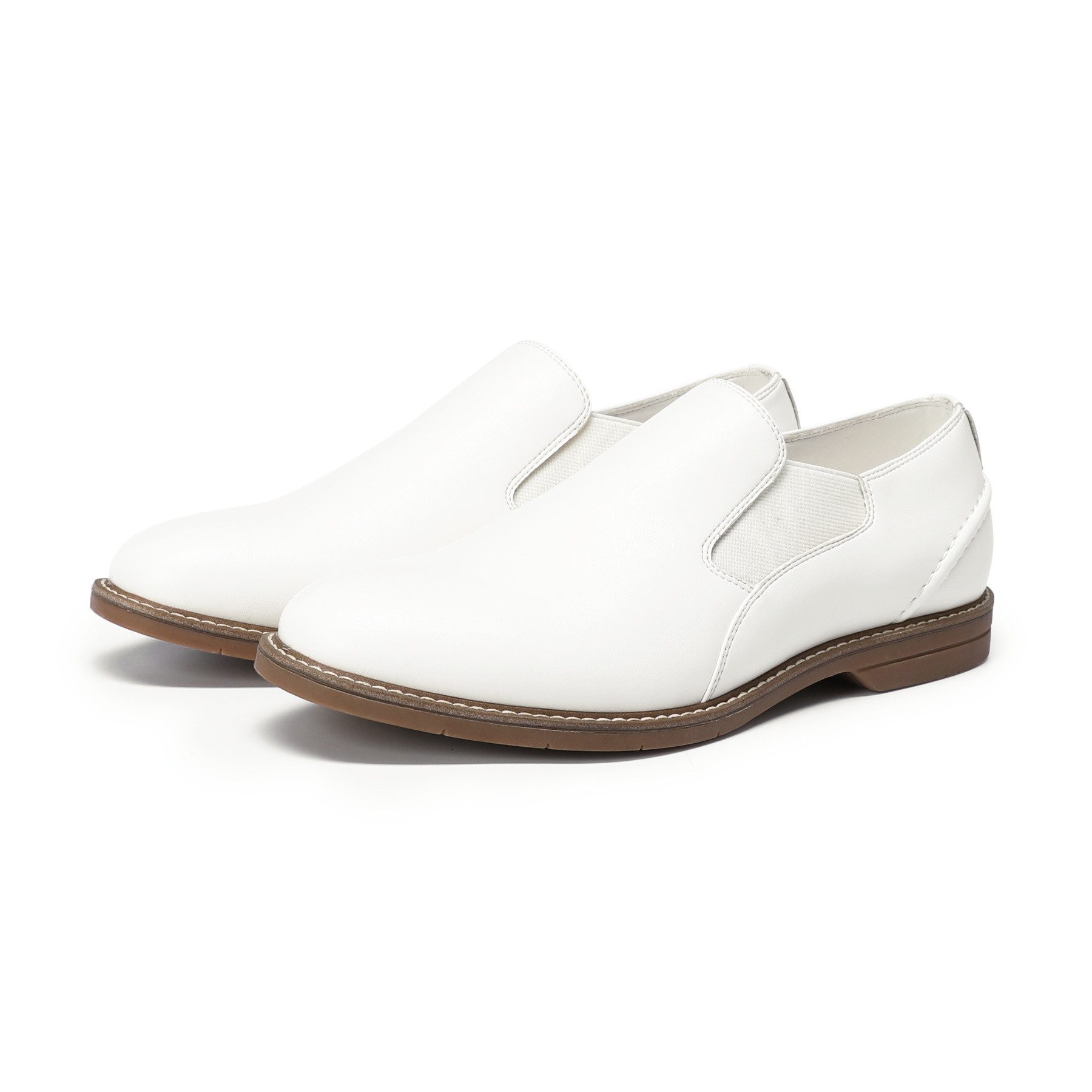 Allthemen Slipper Herren Slipper Business-Casual elastische Bänder, bequem Loafer