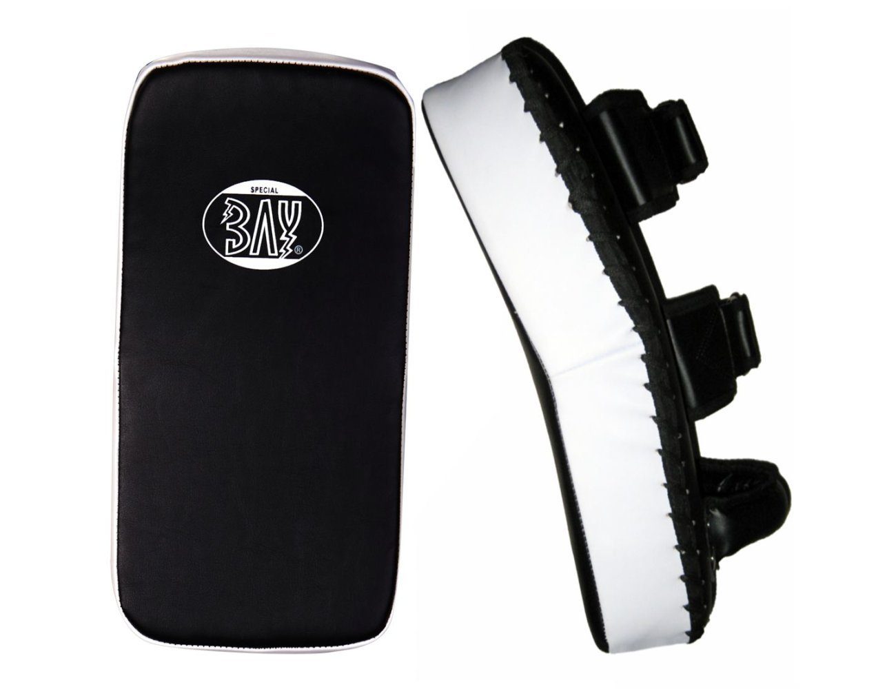 BAY-Sports Pratze Pratze Compact Armpratze Schlagpolster Schlagkissen, MMA Thaiboxen Kickboxen Krav Maga