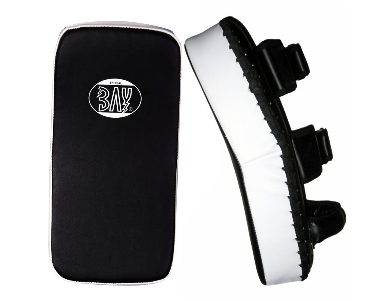 BAY-Sports Pratze Pratze Compact Armpratze Schlagpolster Schlagkissen, MMA Thaiboxen Kickboxen Krav Maga