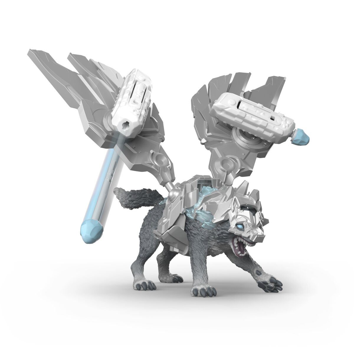 Schleich® Spielfigur ELDRADOR® CREATURES, Gladiator Eiswolf (42815)