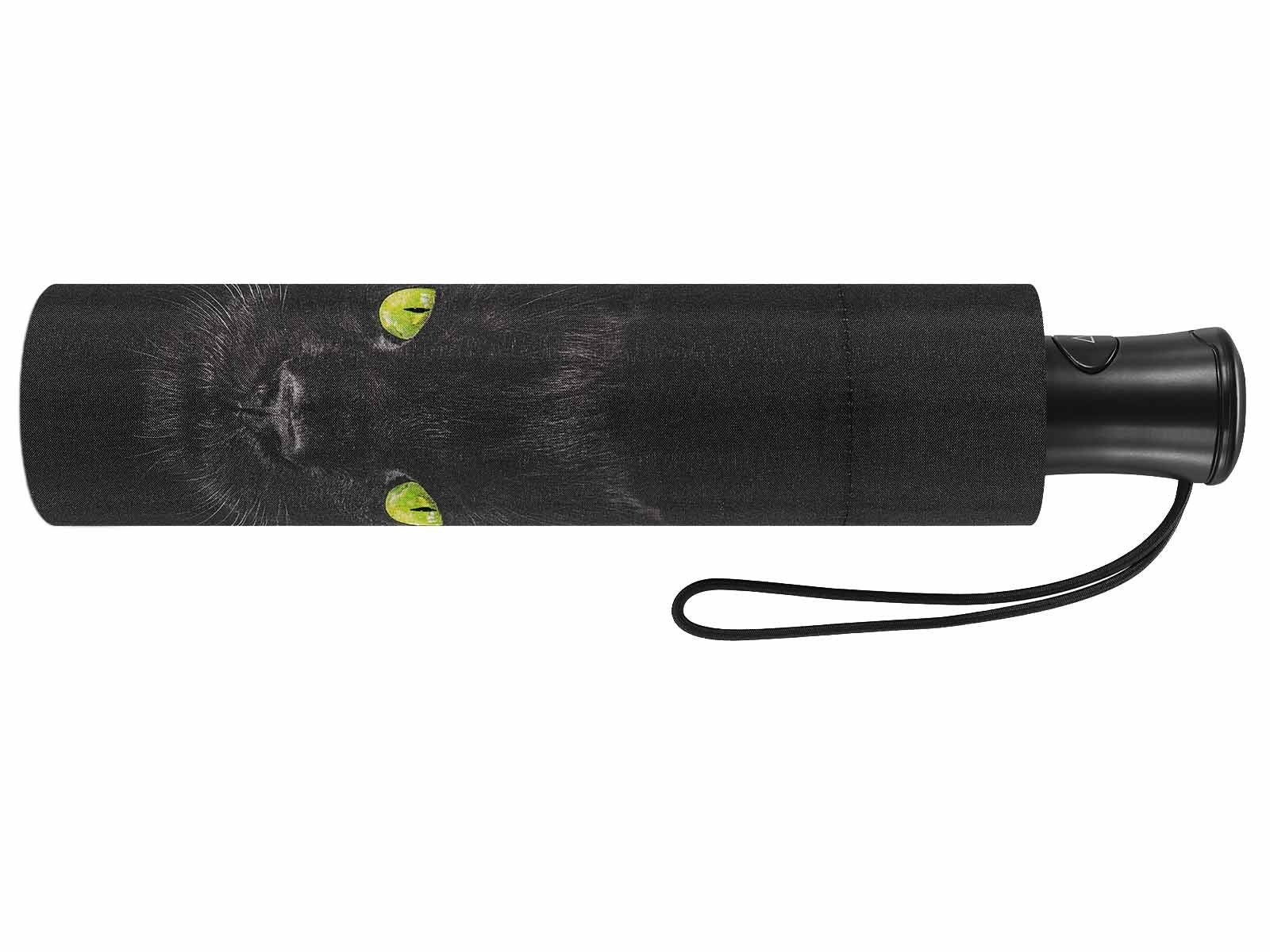 HAPPY RAIN Langregenschirm Taschenschirm, Katze günstig online kaufen