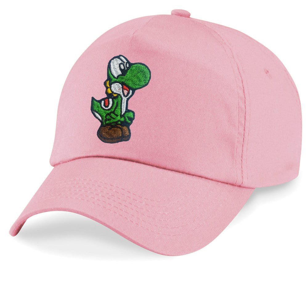 Baseball Cap Kinder Yoshi Baby Stick Patch Mario Super Retro Konsole