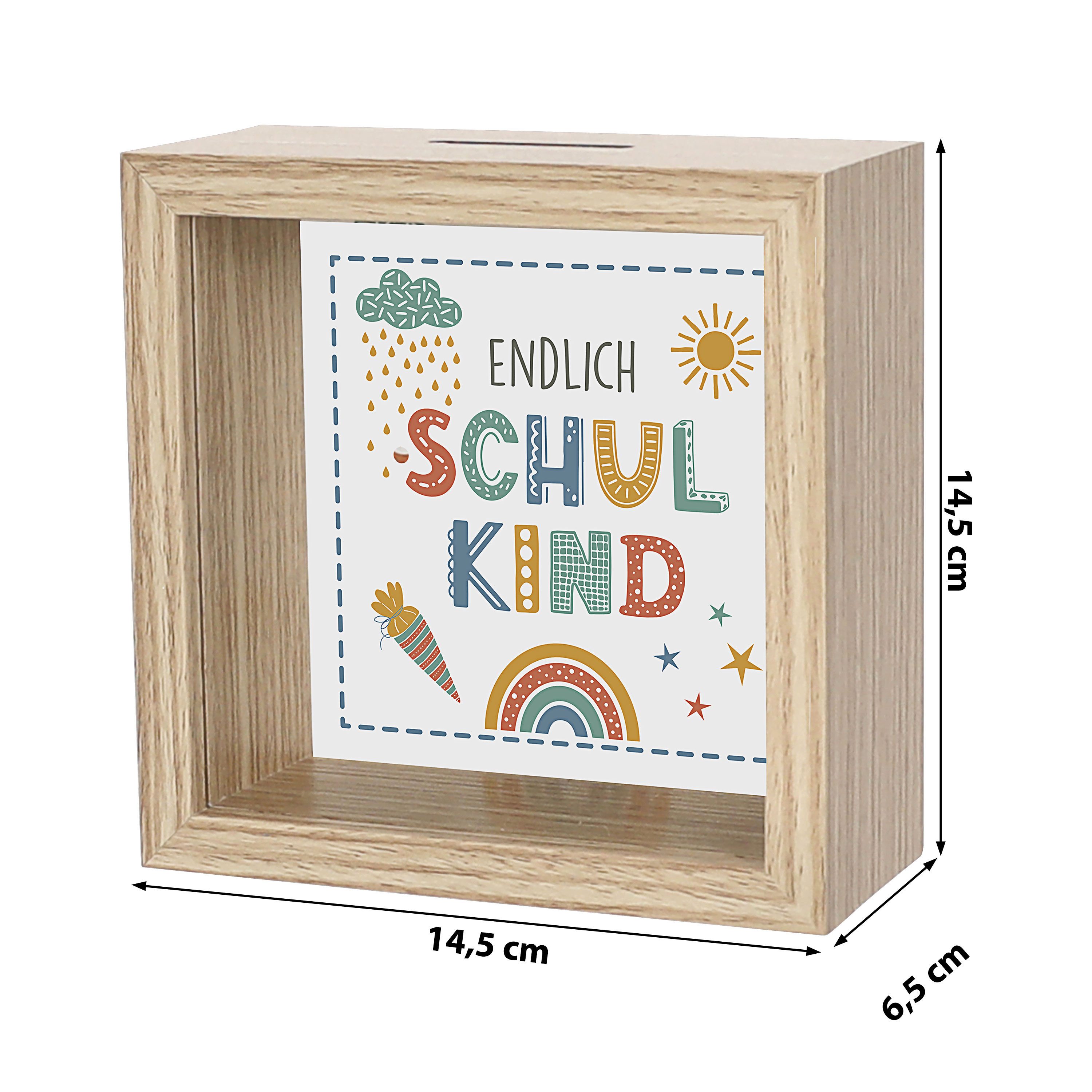 CEPEWA Spardose Spardose 'Endlich Schulkind' 14,5x6,5cm günstig online kaufen