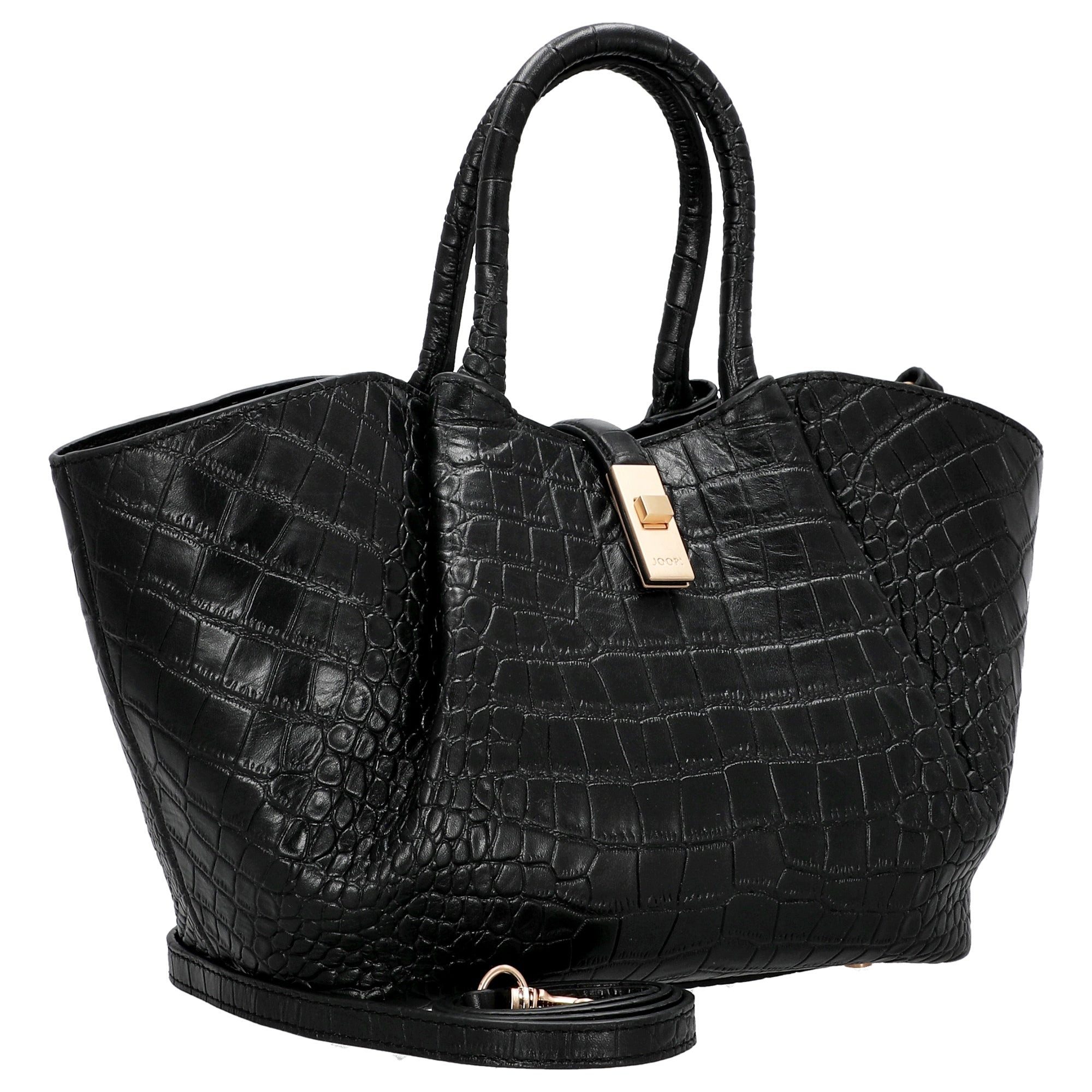 JOOP! Clutch Coccodrillo Sheryl - Henkeltasche 22 cm (black)