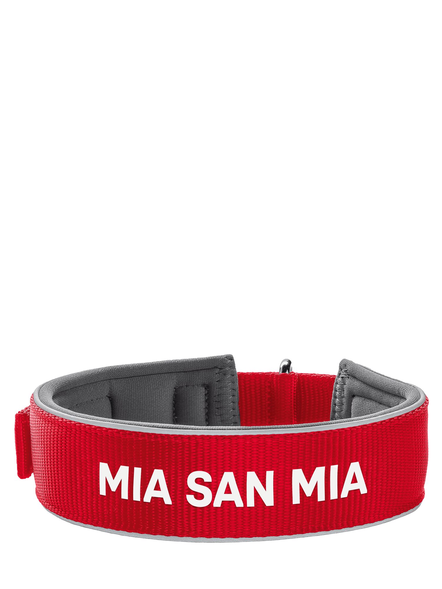 Hunter Hunde-Geschirr FC Bayern München, Hundehalsband Neopren FC Bayern, Rot, Polyester