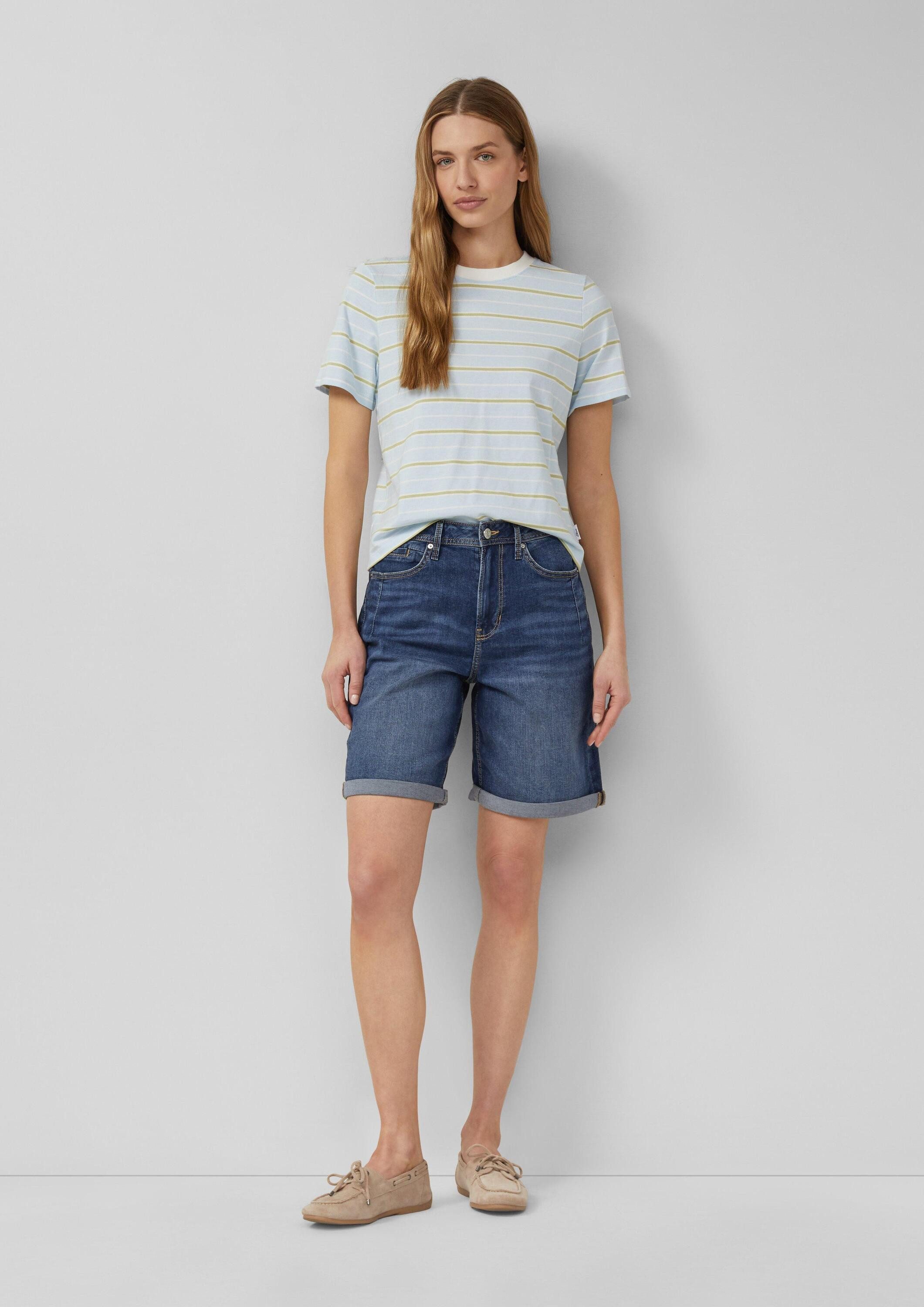 s.Oliver Jeansshorts Jeans-Hose SURI Jeans-Shorts Suri / Regular Fit / High Rise