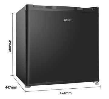 CHiQ Gefrierschrank CSD31D4E, 44.7 cm hoch, 47.4 cm breit, 31L,Mini Bar,4-Sterne-Gefrier,12 Jahre Garantie auf den Kompressor