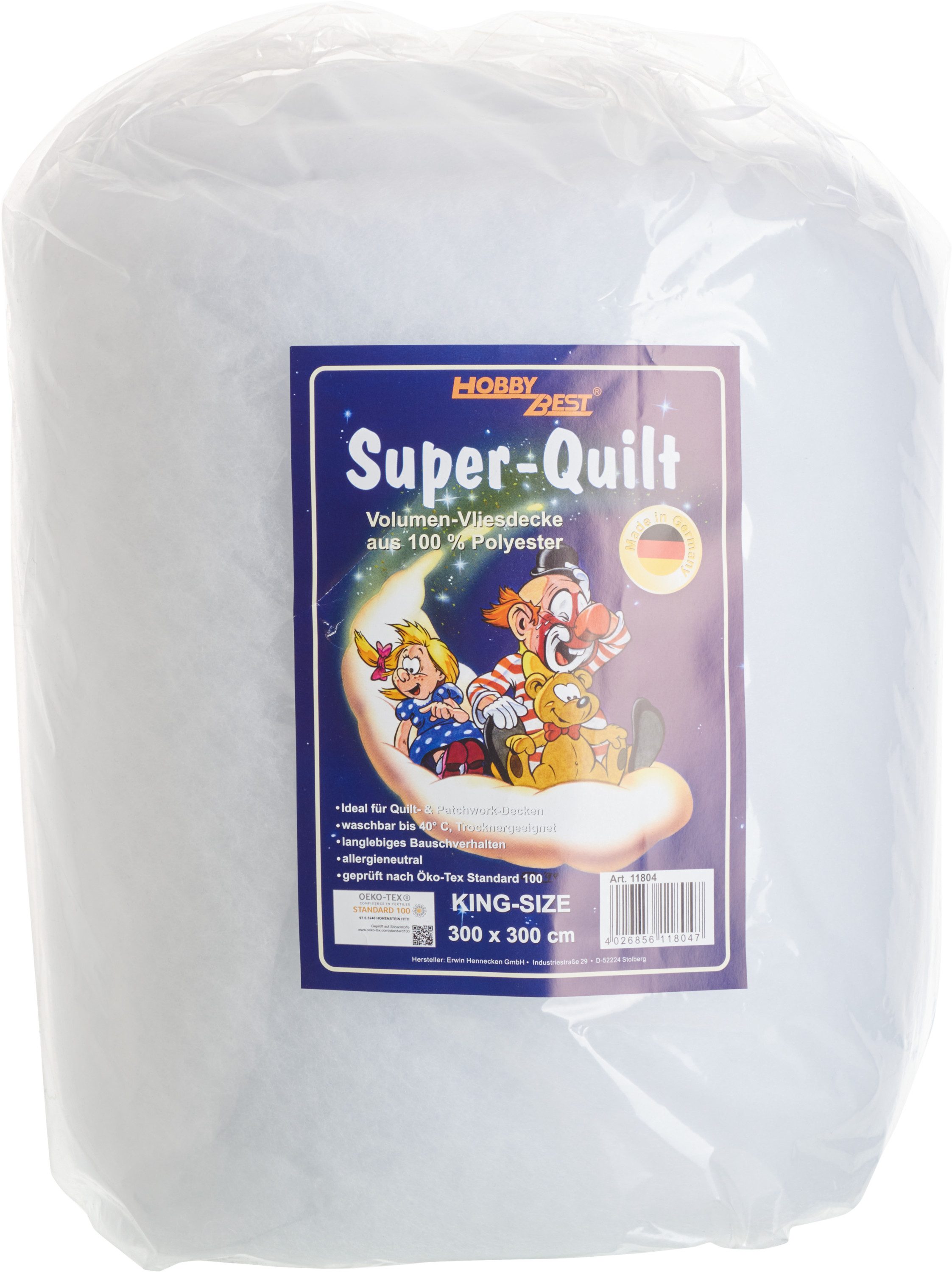 VBS Stoff Volumenvlies Super Quilt, King -Size