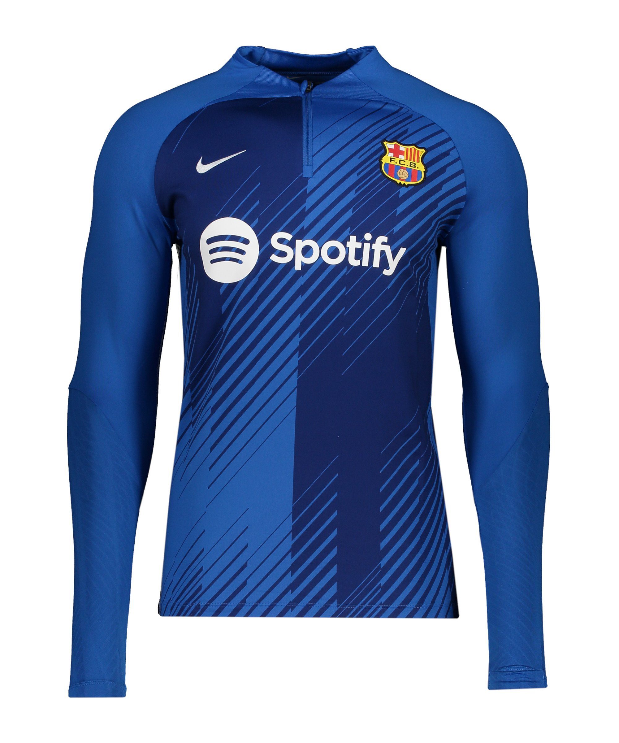 Top Barcelona Sweatshirt FC blau Nike Drill