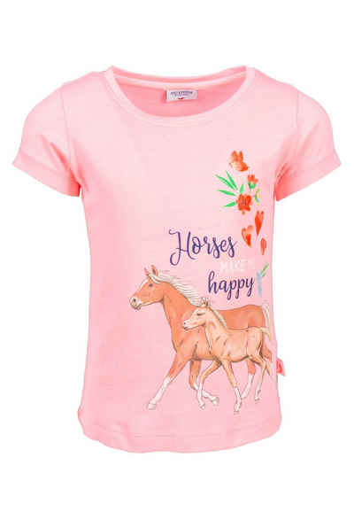 SALT AND PEPPER T-Shirt S/S Print Glitter Horses (1-tlg)