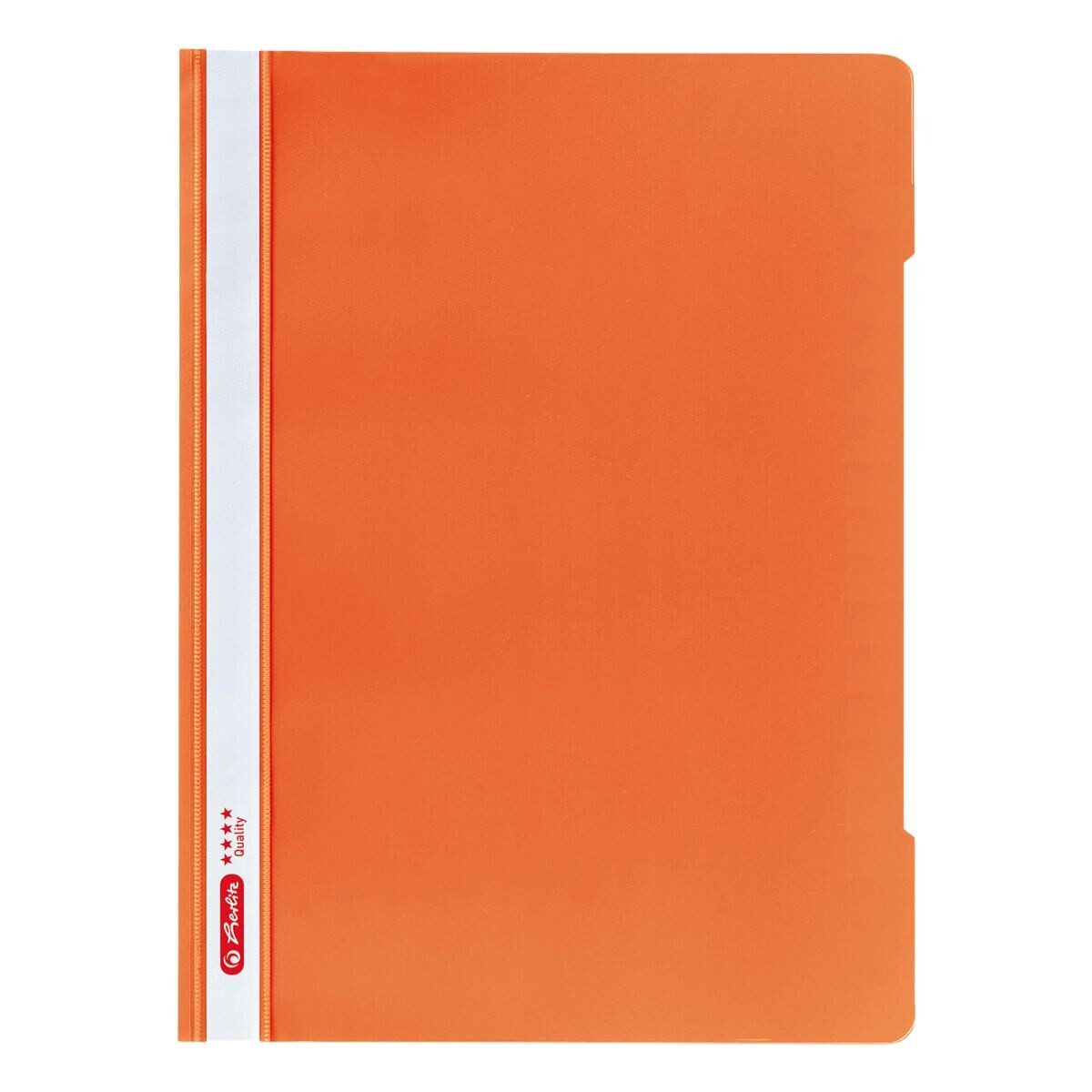 Herlitz Hefter Quality, Schnellhefter Kunststoff, A4