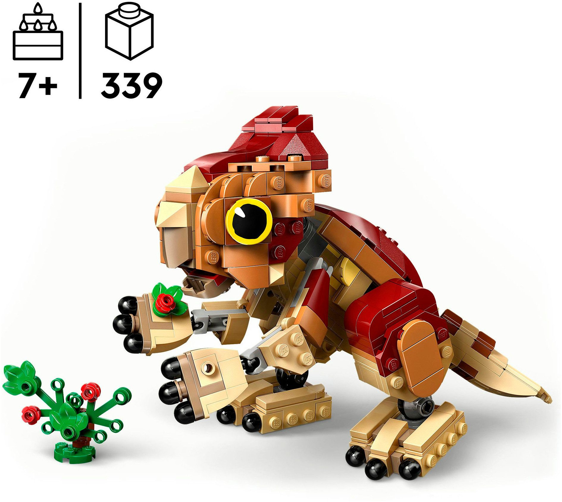 LEGO® Babydinosaurier Dolores: Aquilops (76970), LEGO Jurassic World Konstruktionsspielsteine, (339 St), Made in Europe