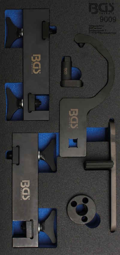 BGS Werkzeugset »Werkstattwageneinlage 1/3: Motor-Einstellwerkzeug«, (Set), für Jaguar, Land Rover 5.0 V8