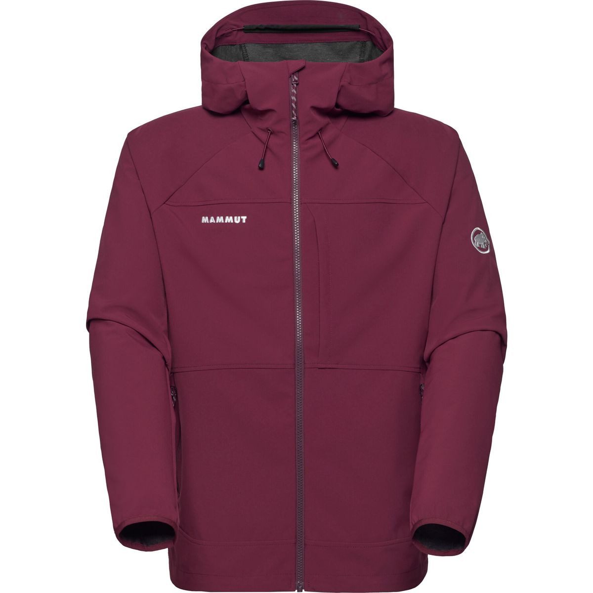 Mammut Softshelljacke Ultimate Comfort Softshell Hooded Jacket Men Ultrabequeme Softshell-Jacke mit 4-Wege-Stretch, ideal für Wandern