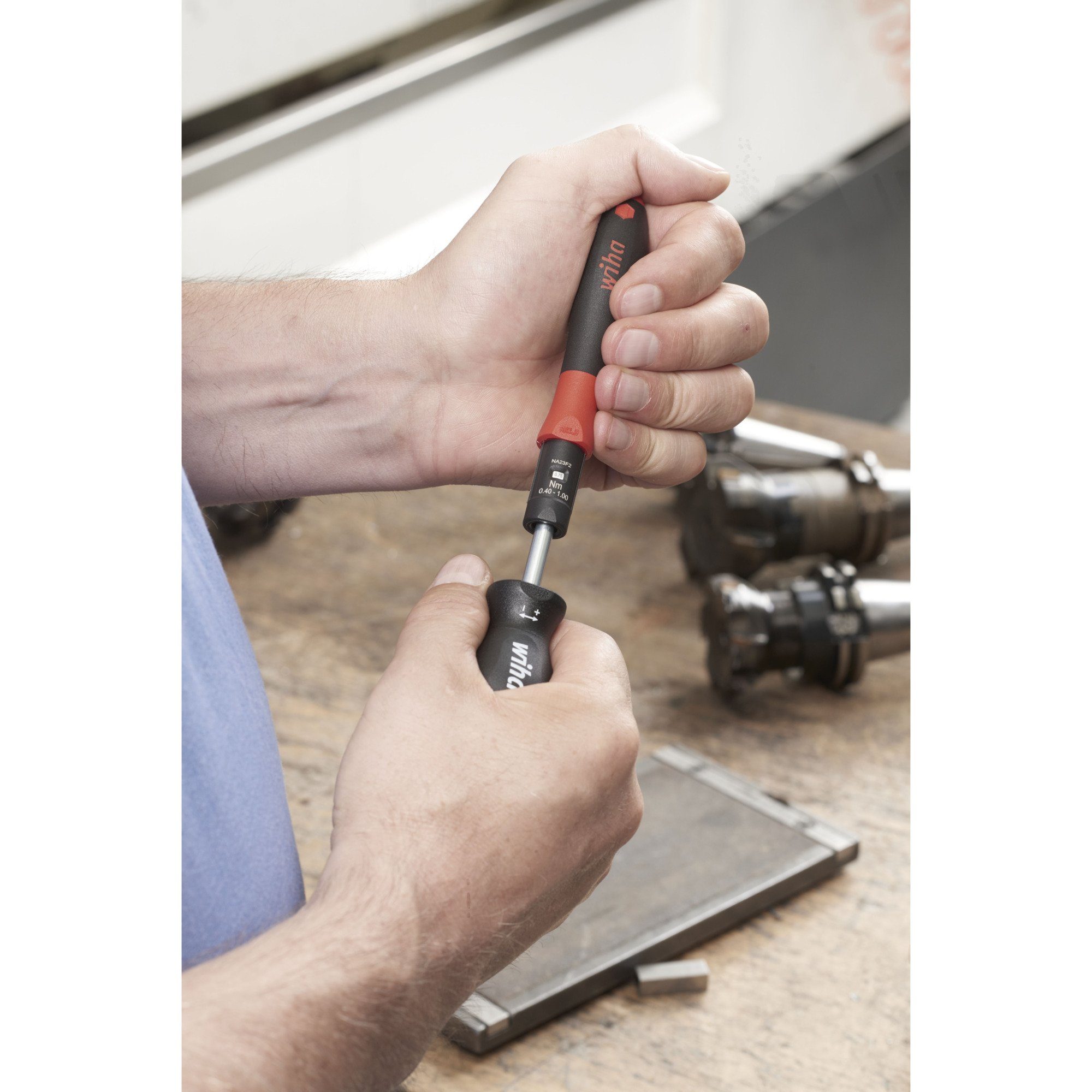 Wiha Schraubendreher Wiha Drehmoment-Schraubendreher Set TorqueVario-S