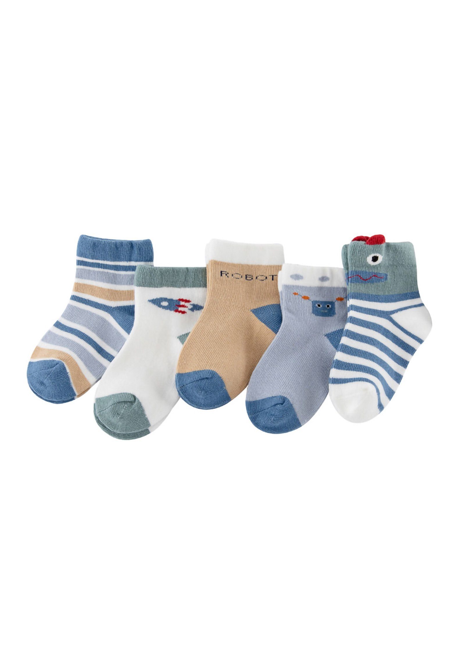 Socken 5/10 Paar Kinder Baumwolle Socken Set, Sneakersocken Strümpfe füßlinge