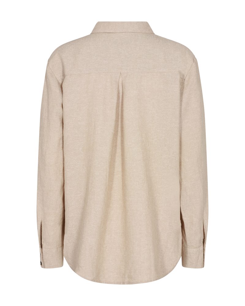 FREEQUENT Hemdbluse FQLAVA-SH-SIMPLE aus Leinenmix, mit günstig online kaufen