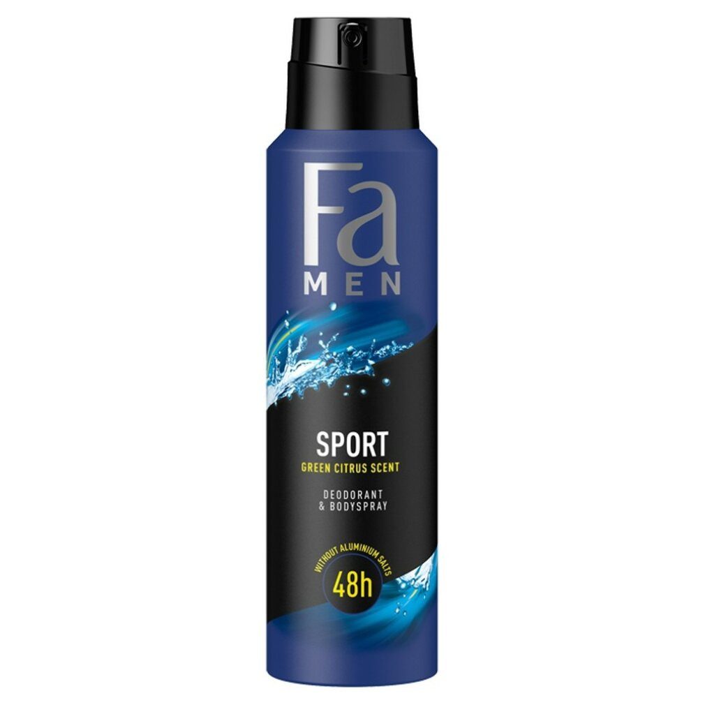 Deo-Zerstäuber Sport Deodorant Spray für Männer Energizing Fresh 150ml