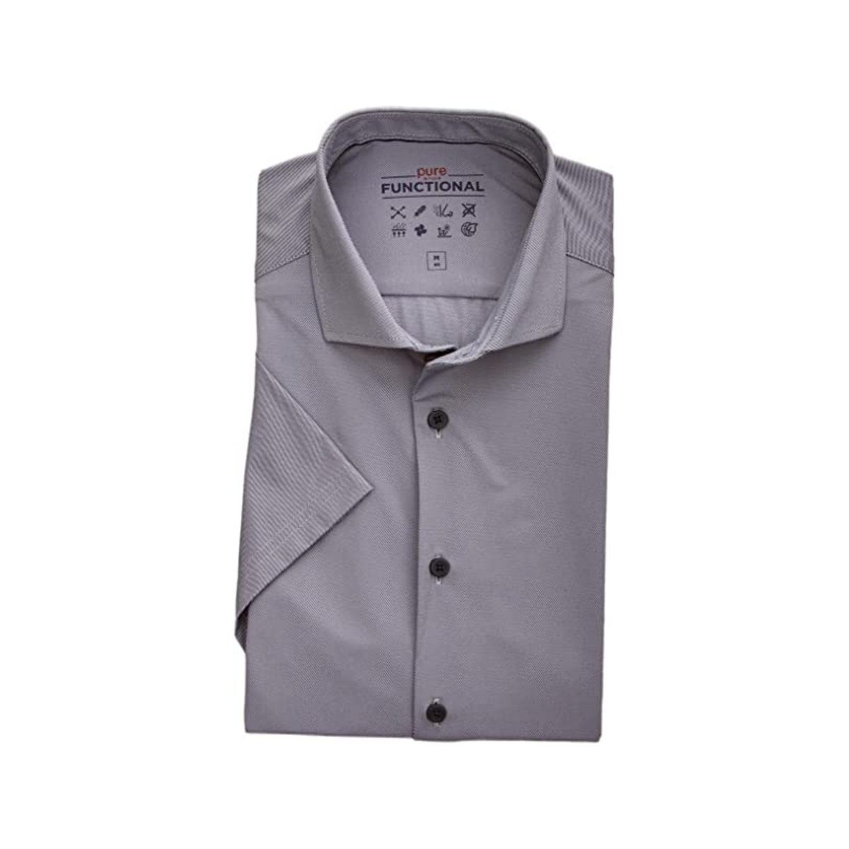 Pure Kurzarmhemd The Functional Shirt Blue - Größe 44 günstig online kaufen