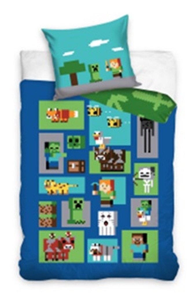 Carbotex Wendebettwäsche Lizenz Wendebettwäsche 135x200/80x80cm günstig online kaufen