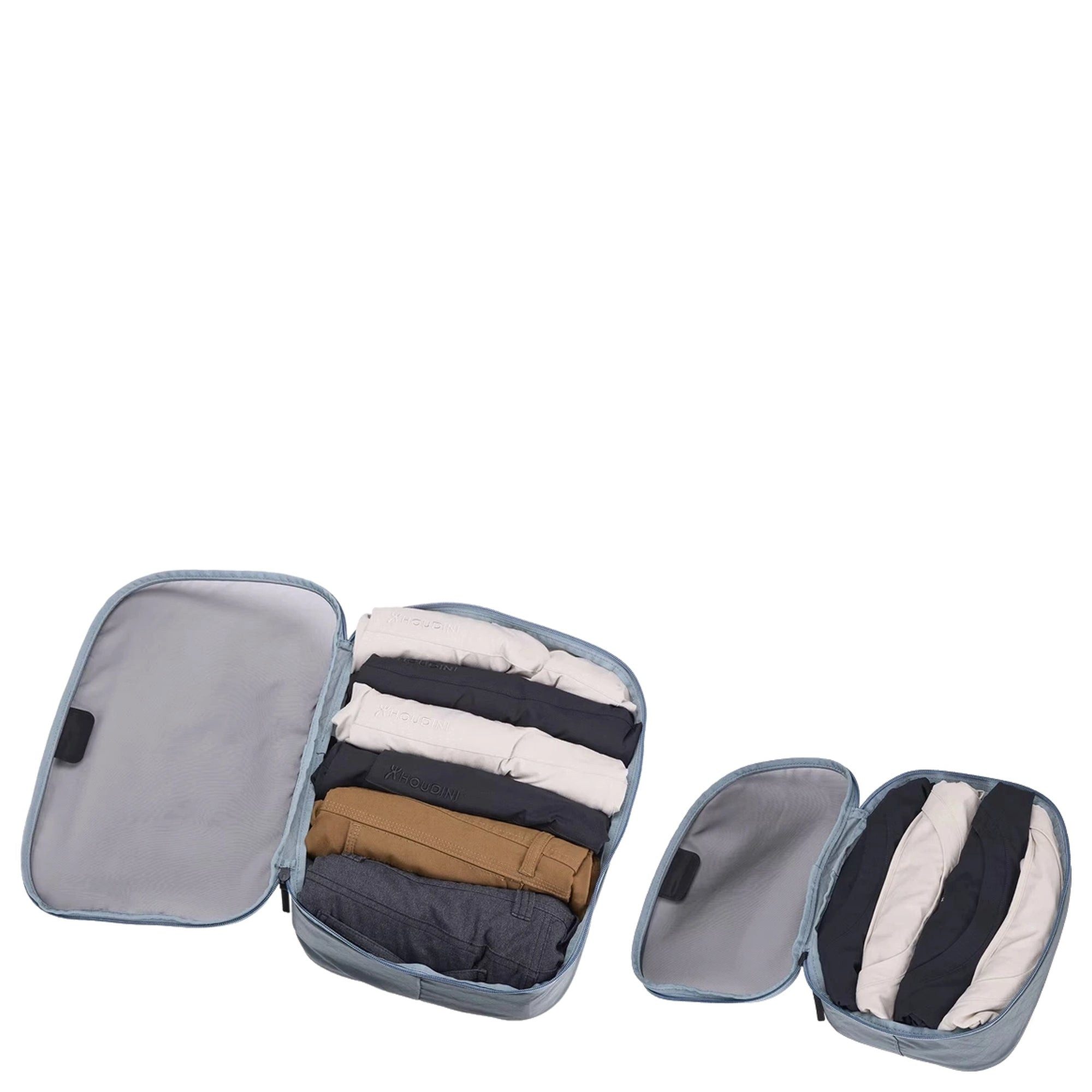 Thule Kofferorganizer Packing Cube - Packsack Set 2 tlg. (pond gray, S,M)