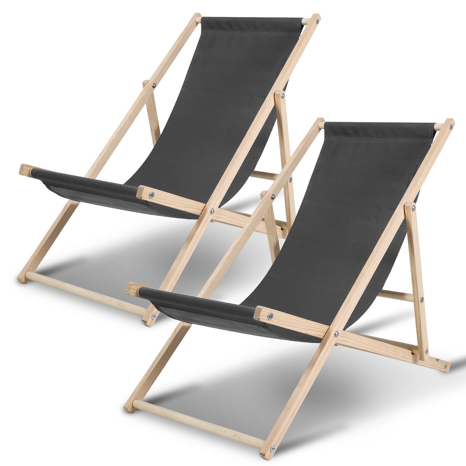 Clanmacy Gartenliege Klappbare Holz Strand Klappbar günstig online kaufen