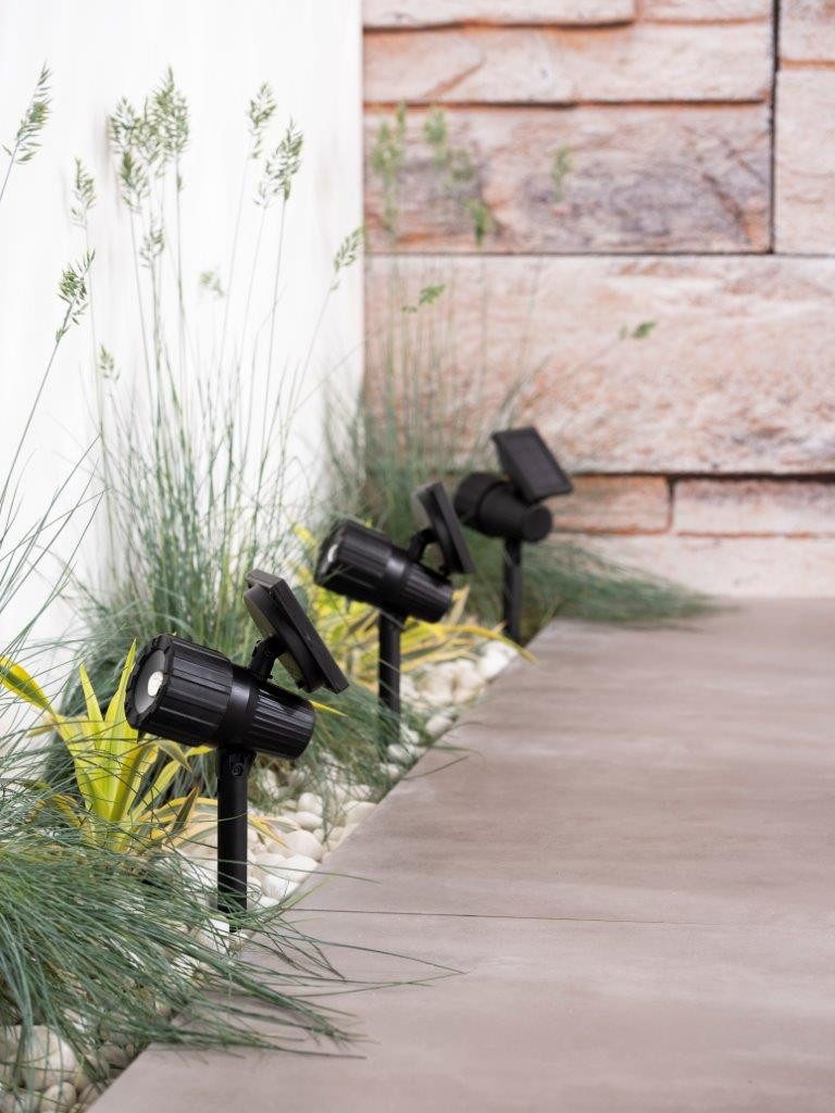 Luxform Gartenstrahler Solar-Erdspießleuchte - Salamanca -2 günstig online kaufen