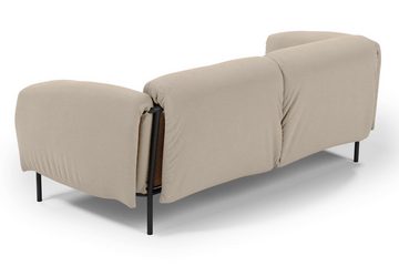 andas 2-Sitzer Lumi Loungesofa, Outdoor Gartensofa, wetterfeste Materialien, Breite 186 cm