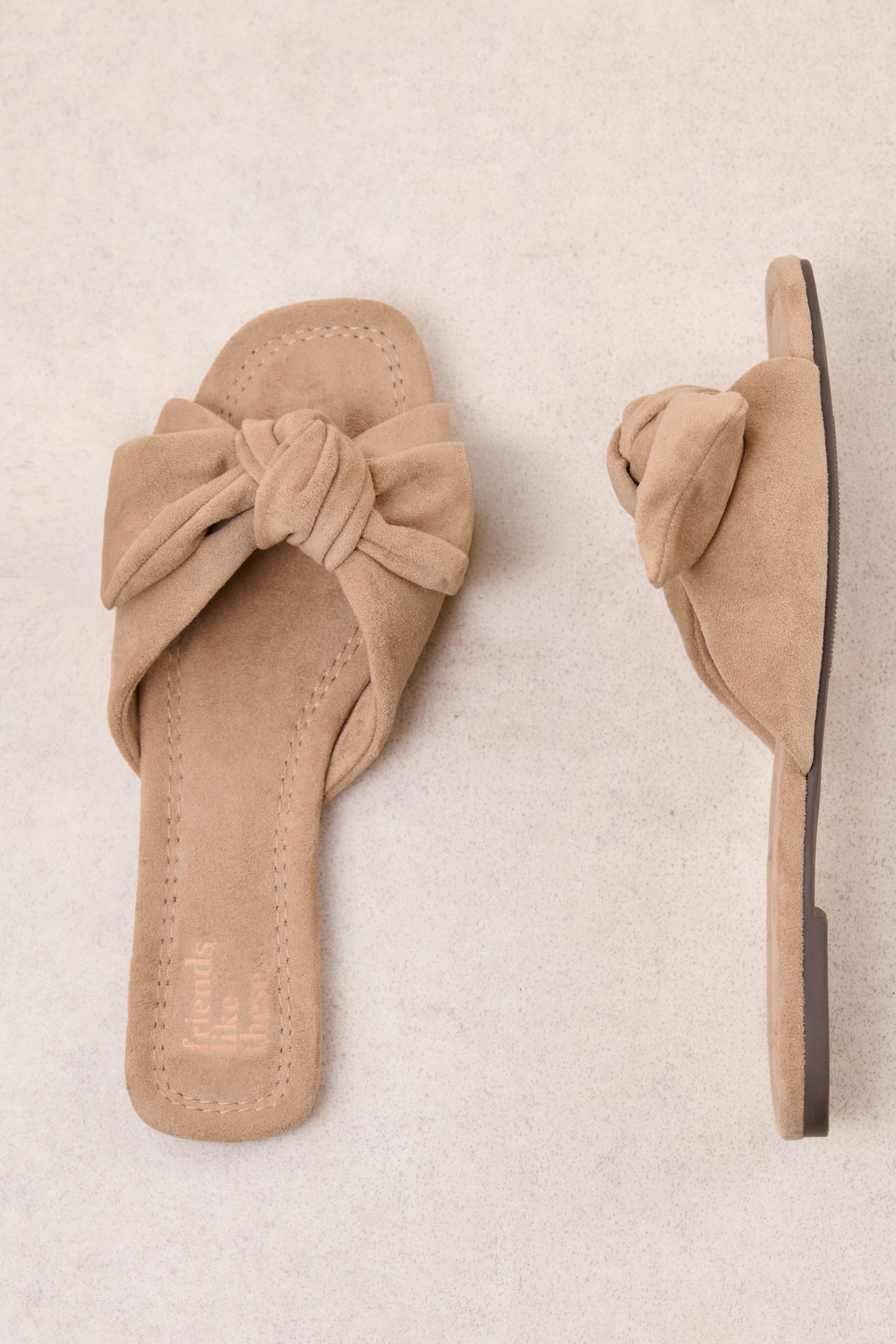 Friends Like These Friends Like These flache Slider-Sandalen Badepantolette (1-tlg)