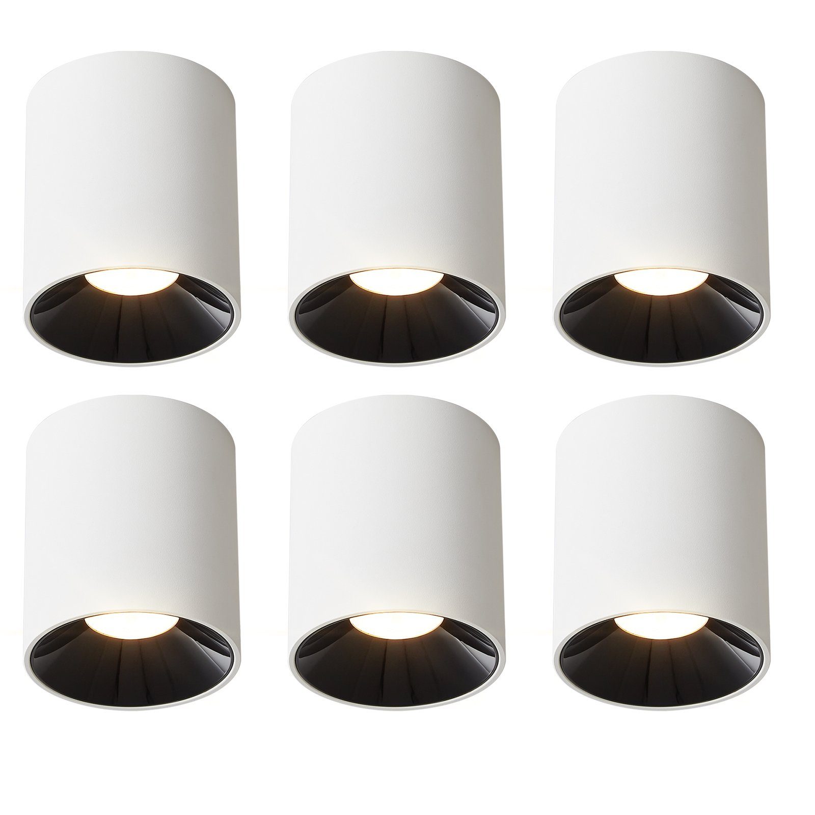 ZMH LED Aufbaustrahler LED Spots Deckenleuchte günstig online kaufen