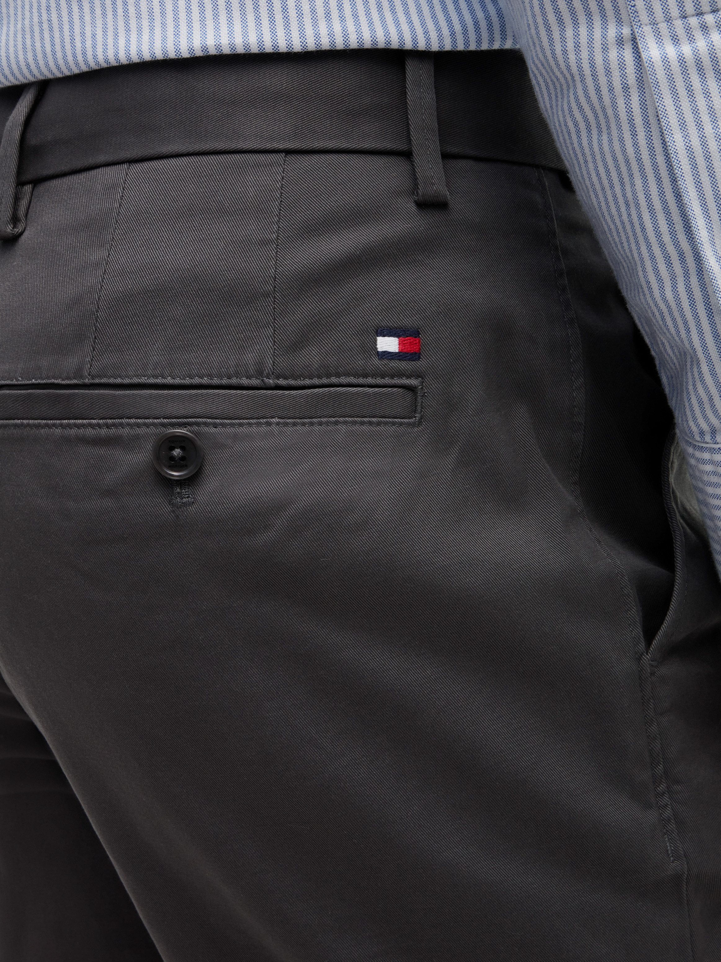Tommy Hilfiger Chinohose Chino Denton 1985 PIMA CO Straight Fit