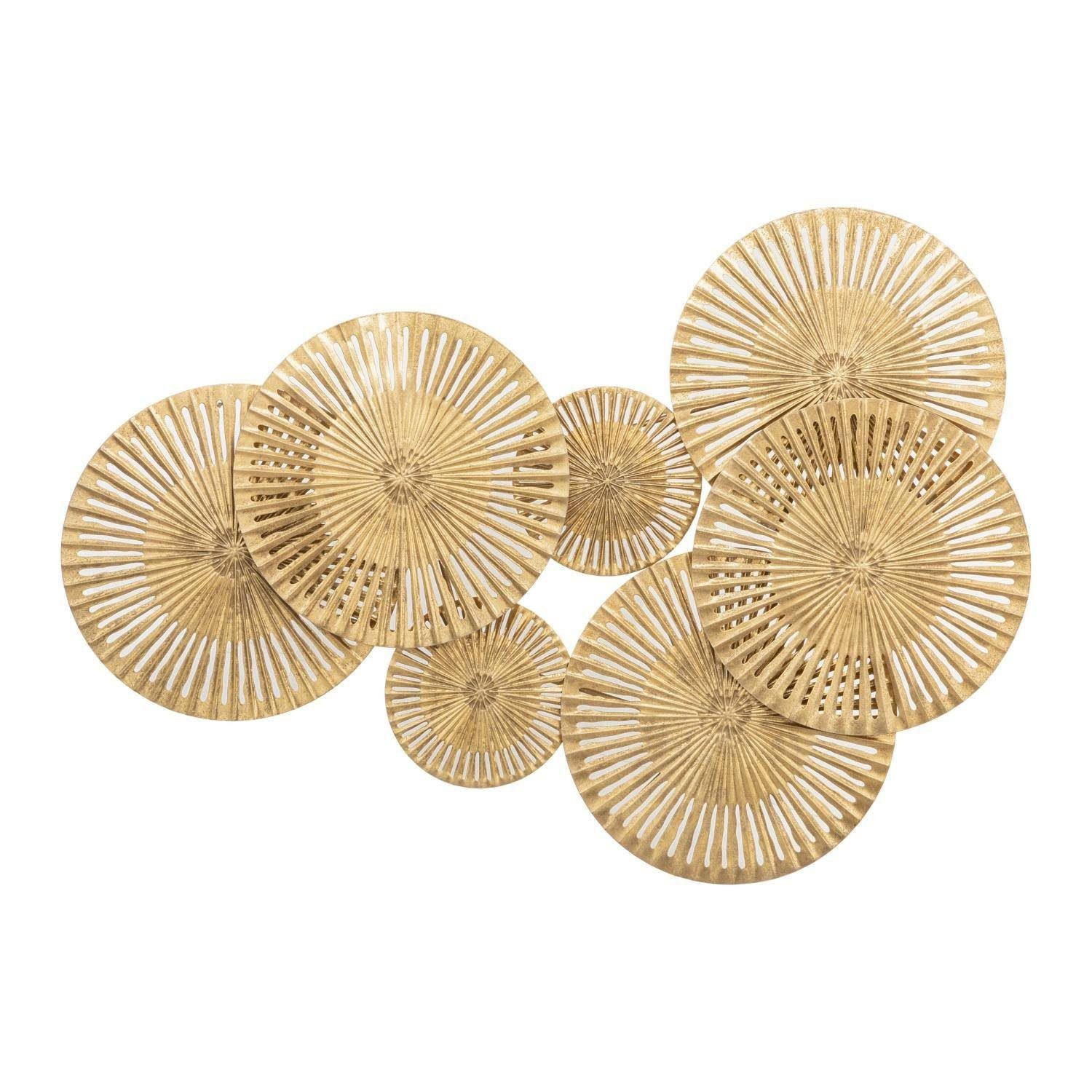 Atmosphera Créateur d'intérieur Wanddekoobjekt Goldene Wanddekoration ALEXA, Metall, 99 x 71 cm (1 Stk., Deko-Objekt). Reduzierter Preis € 99,99. Unverbindliche Preisempfehlung € 127,99