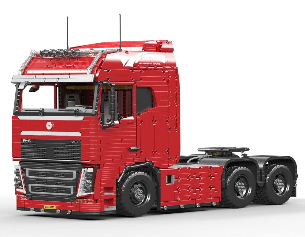 Mould King 19015 Pneumatik-LKW Konstruktions-Spielset, (4868 St)