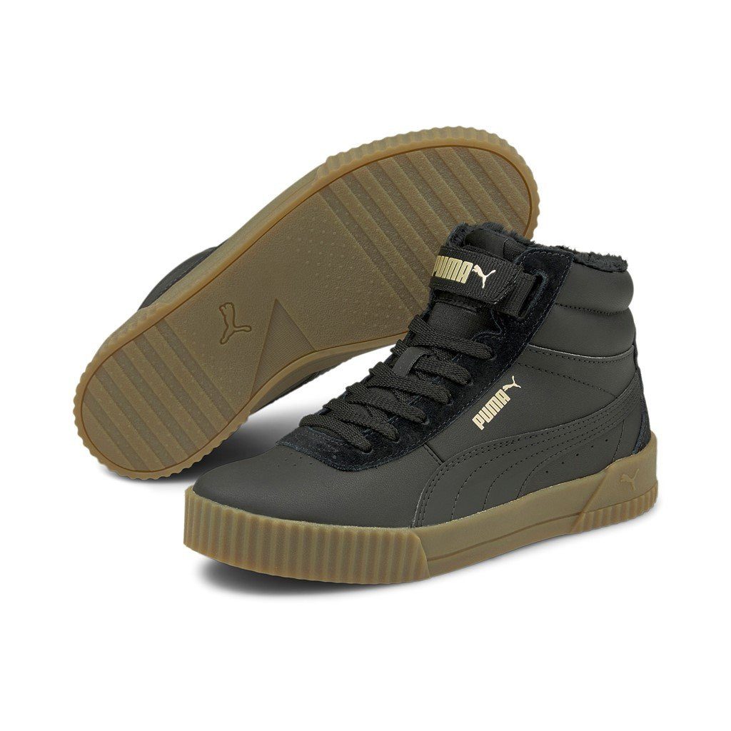 PUMA Winterstiefel Carina Mid Winterised (Fellfutter) schwarz/gum Damen Кроссовки