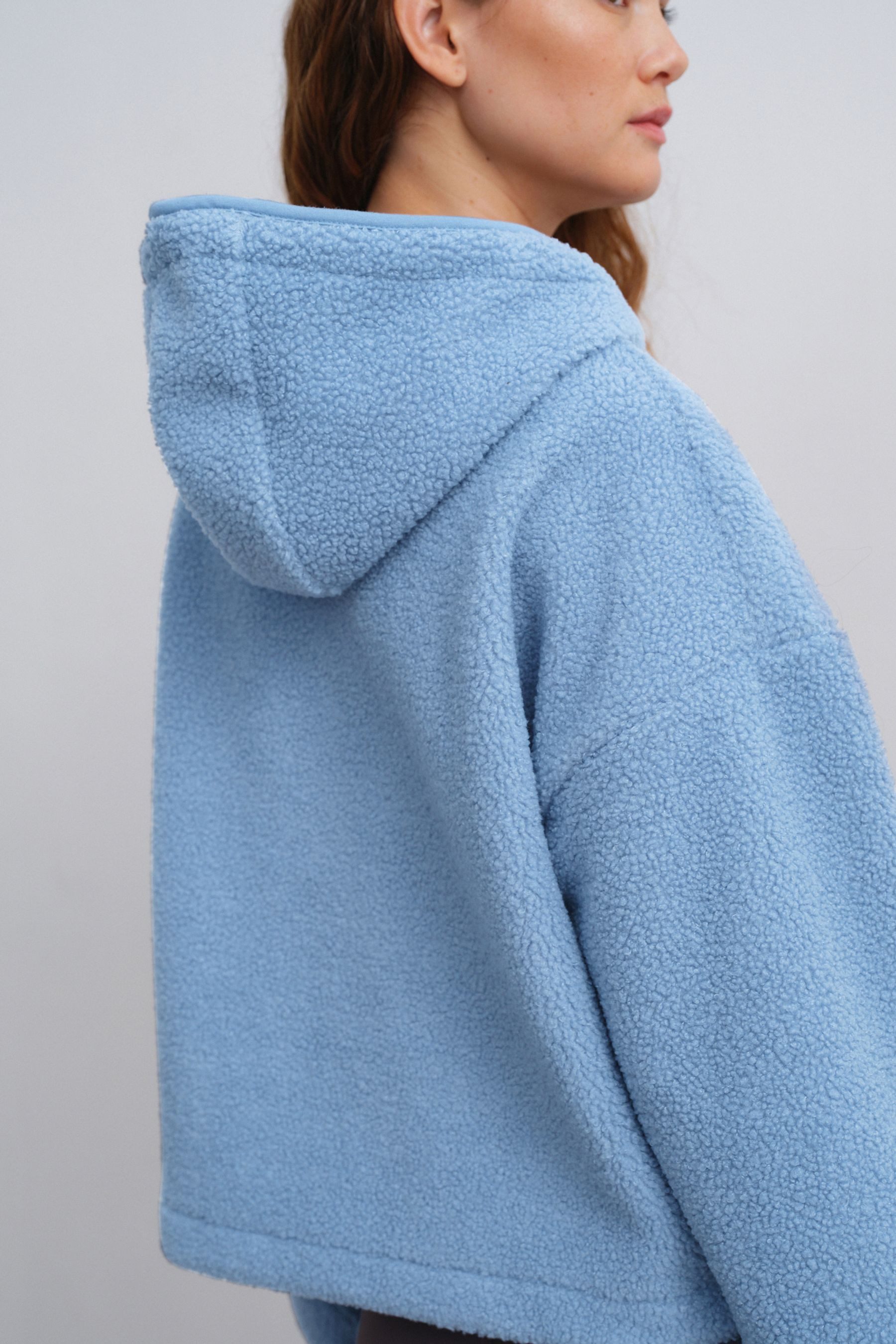 Next Fleecejacke Outdoor Next Elements Fleece-Troyer mit Teddyfell (1-St) günstig online kaufen