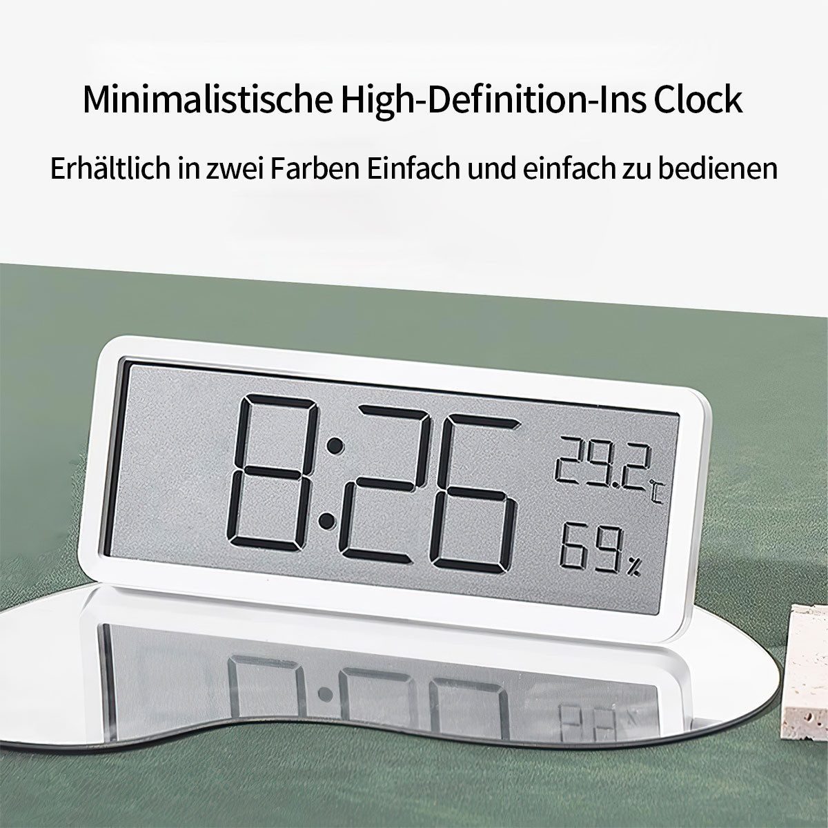 Novzep Funkwanduhr Wanduhr, 20,2*2*8cm Aufhängung & günstig online kaufen
