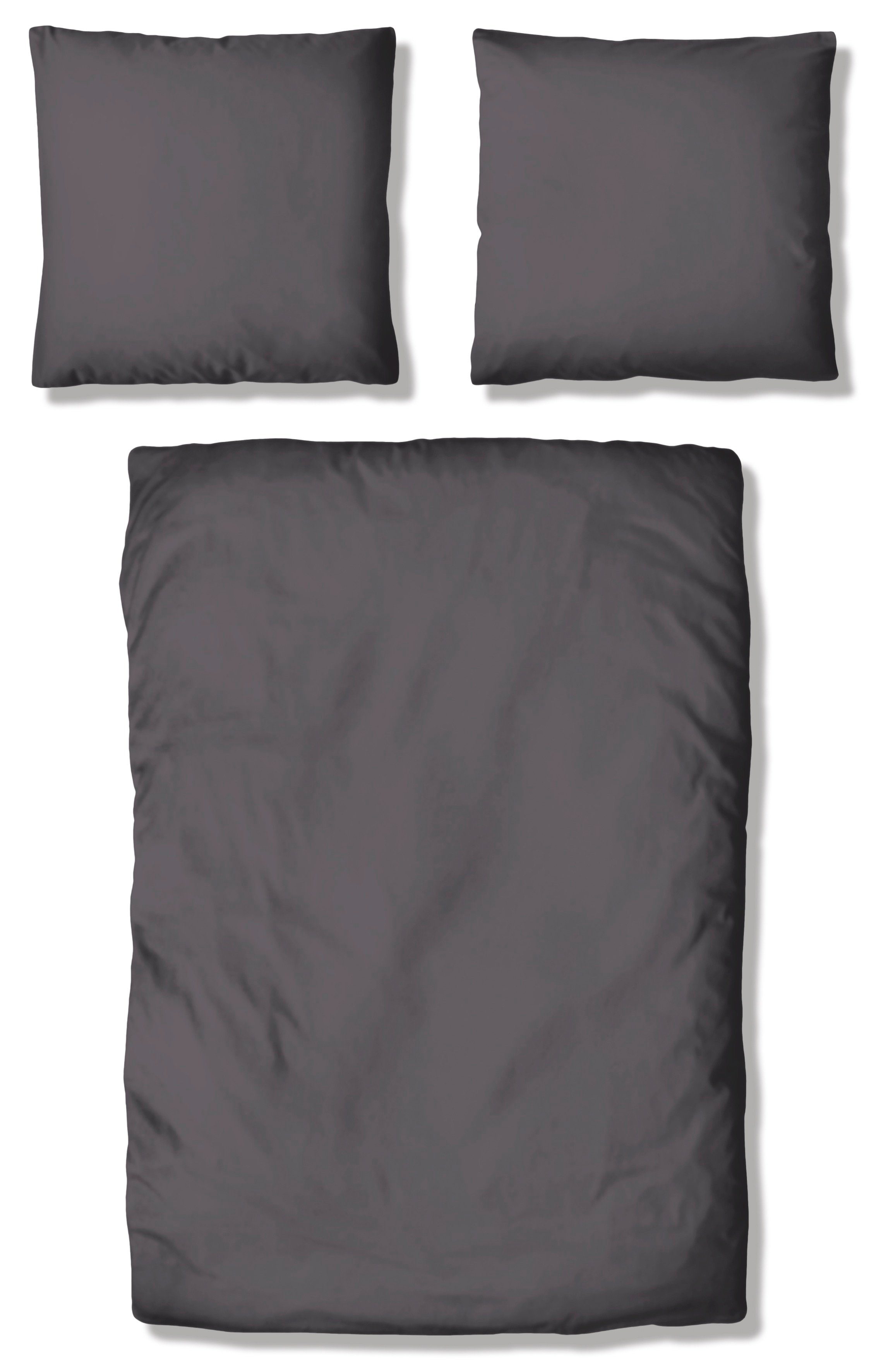 my home Bettwäsche Desner, Microfaser, 3 teilig, Premium Qualität, 100 % Po günstig online kaufen