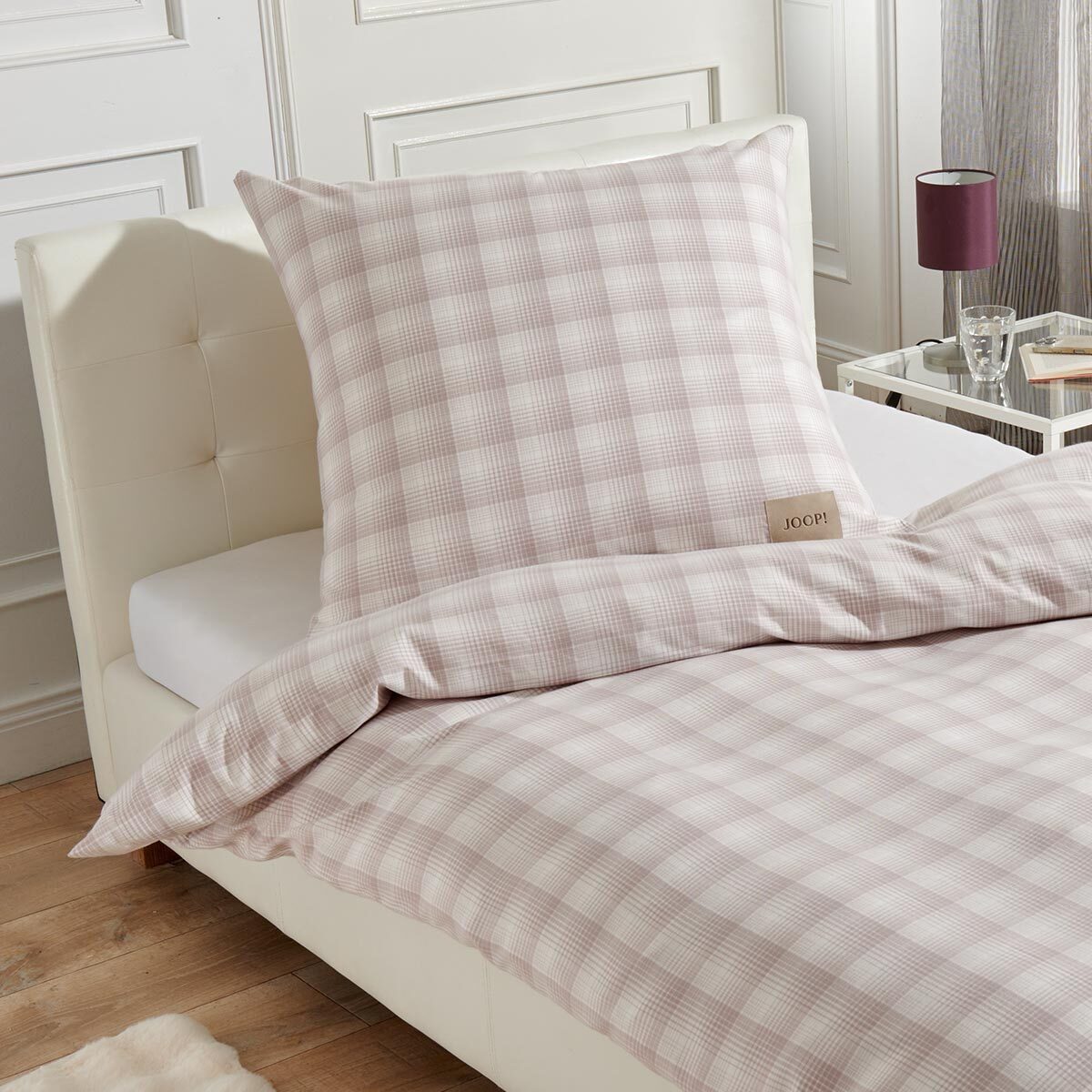 JOOP! Bettwäsche Soft Checks, Flanell, 1 günstig online kaufen