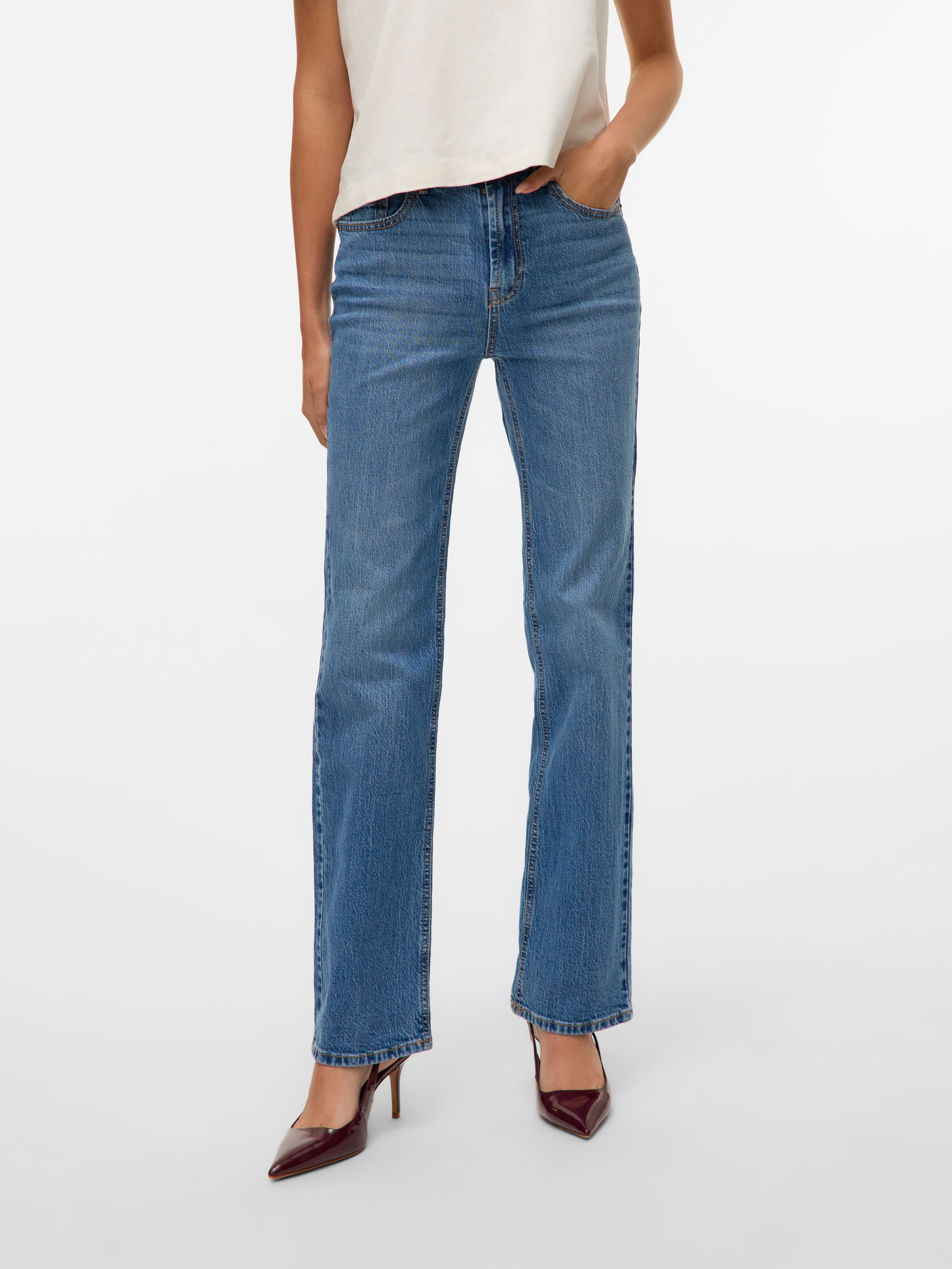 Vero Moda Gerade Jeans VMTESSA HR STRAIGHT JEANS LI3114 GA NOOS