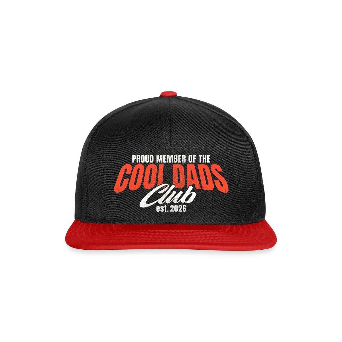 Spreadshirt Snapback Cap Proud Member Of Cool Dads Club Est. 2026 Snapback Cap (1-St)