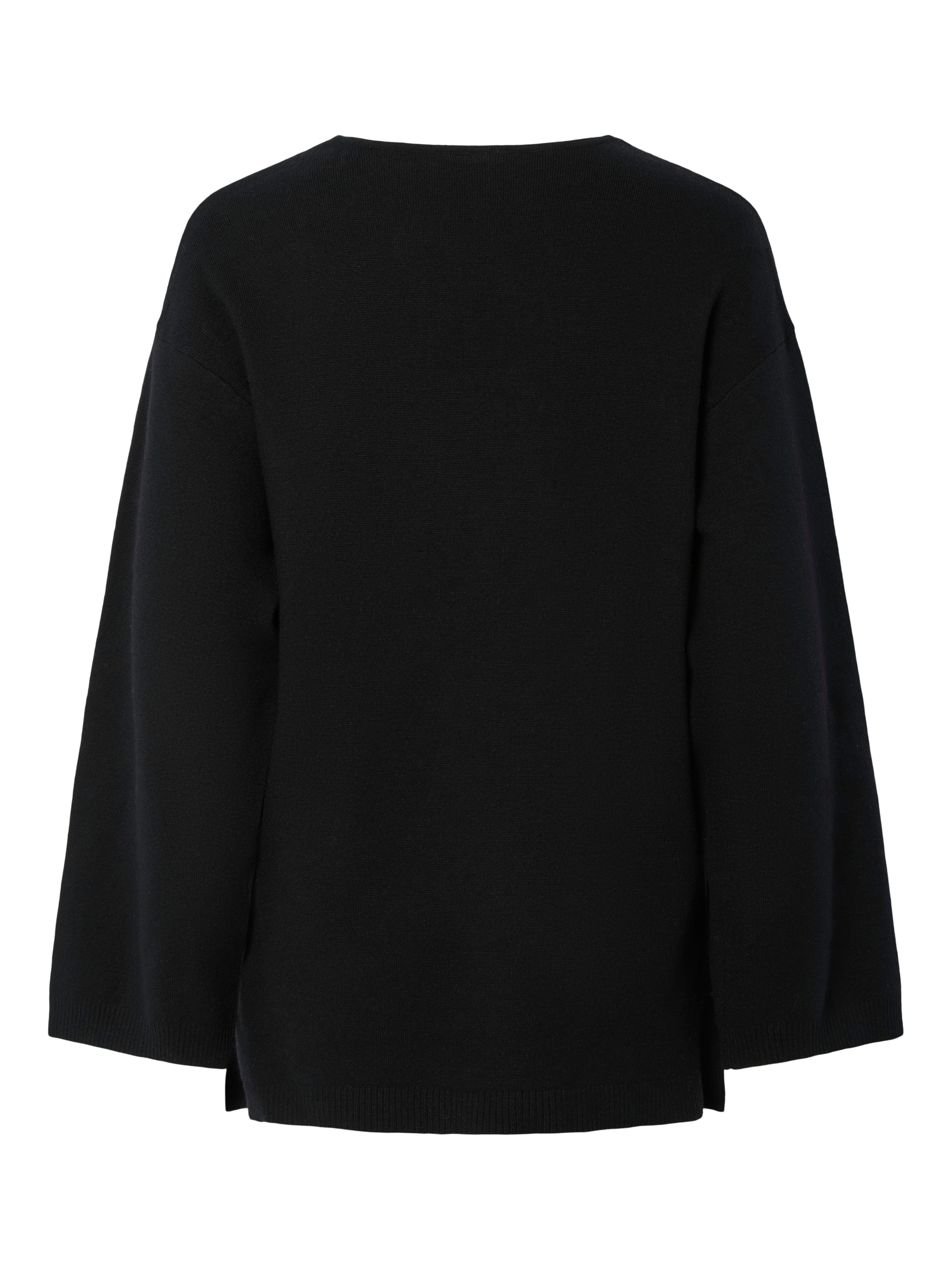 Y.A.S Strickpullover YASELMA LS V-NECK KNIT PULLOVER S. NOOS