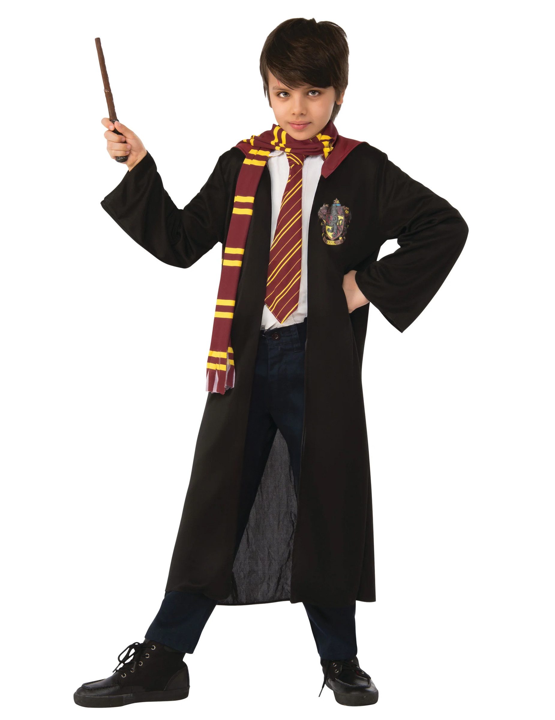 Kostüm Gryffindor-Kostüm für Jungen Harry Potter schwarz-rot-gelb