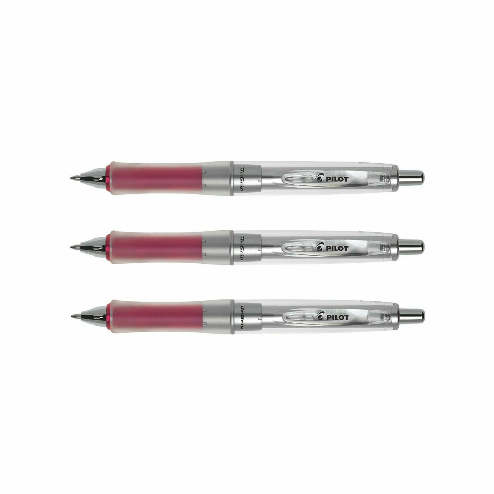 Pilot Pen Druckkugelschreiber Dr. Grip Equilibrium, (3-tlg), zwischenraum in Gehäuseoberteil zur individuellen Schaftgestaltung