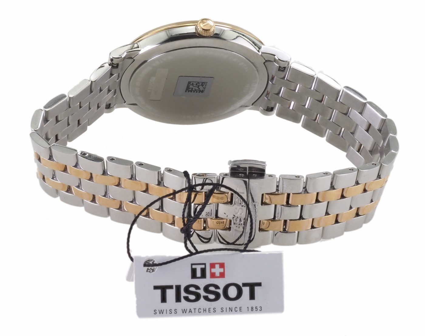 Tissot Quarzuhr Tissot Herren Quarz Uhr Carson T1224102203300, (Schwarz)